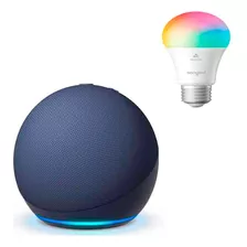 Pack Echo Dot 5ta Gen Alexa Azul + Foco Led Sengled 60w 1-pk