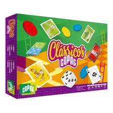 Kit De Jogos Clássicos Diversão Para Família Copag 90942