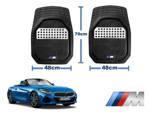 Tapetes 3d Logo Bmw + Cubre Volante Z4 2019 2020 2021 2022 Foto 4