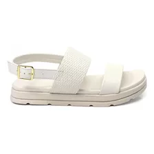 Sandalias Mujer Moleca Confort Hebilla Base Baja 5490-105