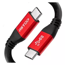 Riitop Cable Usb C A C [14.8 Ft/14.8 Pies], Usb 3.1 Tipo-c (