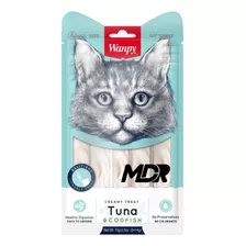 Wanpy Creamy Atun Y Bacalao Para Gatos - 5 Tubos