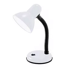 Luminaria De Mesa Abajur Articulavel Escritorio Iluminaçao Cor Da Cúpula Branco Cor Da Estrutura Branco