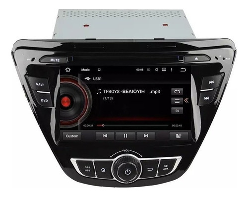 2023 Hyundai Elantra 2015-2016 Dvd Gps Radio Touch Hd Foto 2