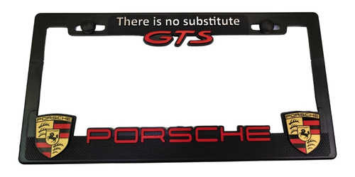 Porta Placas Porsche Auto Cubre Pijas Set Camioneta Kit  Foto 4