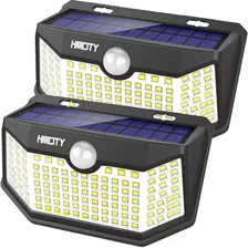 Luces Solares De Hmcity Al Aire Libre 120 Led Con Luces Refl