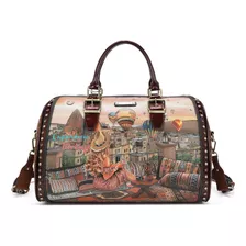 Bolso De Viaje Nicole Lee Hne16929 Heaven On Earth Terracota