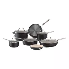 Kit Panelas Kitchenaid Cerâmica Anodizada Dura 12 Peças