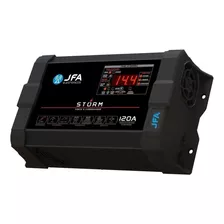 Fonte Carregador Automotivo Jfa 120a Sci Bivolt Pwm A Melhor Cor Preto