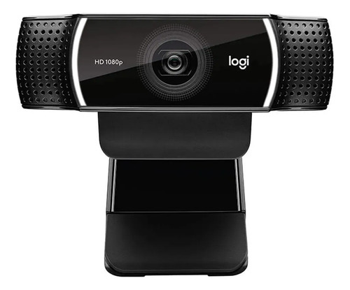 Logitech C922 Pro Stream, Webcam Ideal Streaming Con Trípode Color Negro
