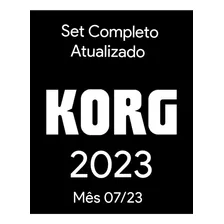 Set Completo Com Ritmos Atualizados 2023 Korg