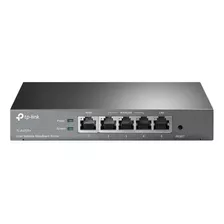 Roteador, Bridge Tp-link Tl-r470t+ V6 Preto 100v/240v (não Gigabit)