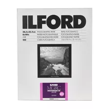  Papel Ilford Multigrado Rc Deluxe Glossy 8x10 25 Hojas