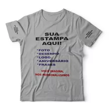 Kit 6 Camisetas Camisas Com Foto Logomarca Empresa Uniforme