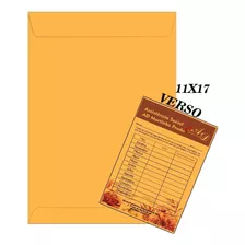 500 Envelope Para Dízimo E Oferta Ouro 