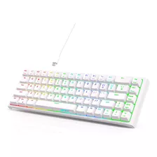 Npet K62 - Teclado Para Juegos Con Cable 60 %, Teclado Ultr.