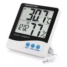 Termometro Maxima Minima Digital Con Medidor De Humedad Rela