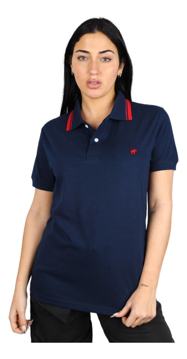 Chomba Remera Mujer Manga Corta Algodon Oldtown Polo