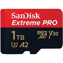 Cartão De Memória Sandisk Sdsqxcz-1t00-gn6ma Extreme Pro 1 Tb