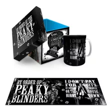 Taza Magica Y Estuche Madera, Peaky Blinders, Con Envio