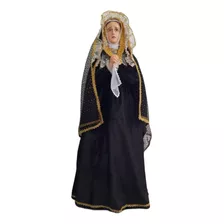 Virgen De La Dolorosa O Dolores De Vestir De 119 Cm Fibra