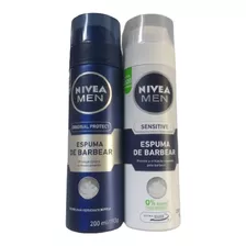 Espuma De Barbear Original Protect E Sensivite (1+1) Kit C/2