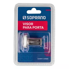 Visor Para Porta 25-42mm Cromado Blister - Soprano