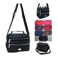 Bolsa Femenina Em Tactel Com Alca Transversal/ombro Roxo