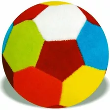 Bola De Pelúcia Colorida E Macia Com Chocalho Para Bebê