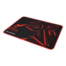 Mouse Pad Gamer Fantech Mp35 Sven De Goma 250mm X 350mm X 4mm Negro/rojo