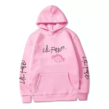 Sudadera Con Gorro Pink Lil Peep Angry Girl Rap Trap