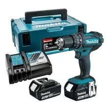 Taladro Percutor 13mm Inalámbrico Dhp482rfj Makita