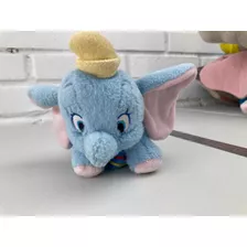 Peluche Dumbo Azul Elefante Original Usado