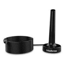 Antena De Tv Interna Intelbras, Uhf, Hdtv, Preto - Ai 2031