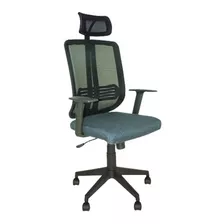 Silla De Escritorio Altura Ajustable Ergonómica Con Cabecera