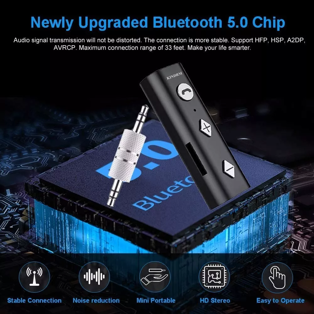 Receptor Audio Bluetooth 3.5mm 