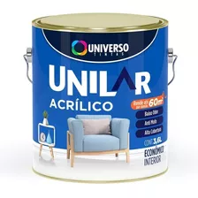 Tinta Latex Acrilica Anti Mofo Unilar 3,6l - Branco Neve