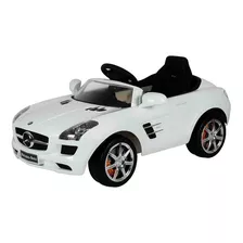 Mini Veículo Elétrico Infantil Mercedes Benz Sls Amg Branco