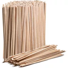 Agitadores De Cafe De Bamboo De Madera Biodegradable X 100 U Color Natural 14cm