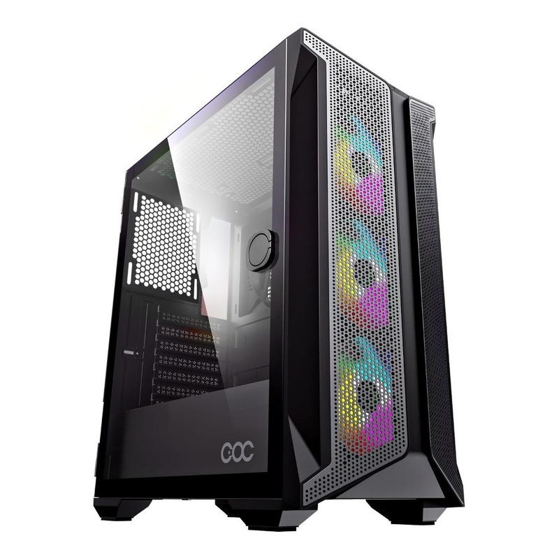 Gabinete Gamemax Revolt 3606 ARGB Preto - Shopar