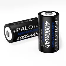 Pilha Recarregável Palo Tamanho C 1,2v 4000mah Unidade