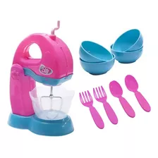 Kit Batedeira Le Chef Cozinha Infantil Acessórios Tigela