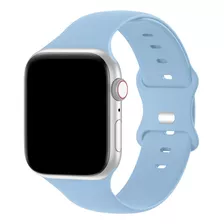 Pack Correa De Silicona + Mica Protectora Para Apple Watch