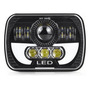 Par Faros 7''auxiliares 120w Triple-fila 6000k