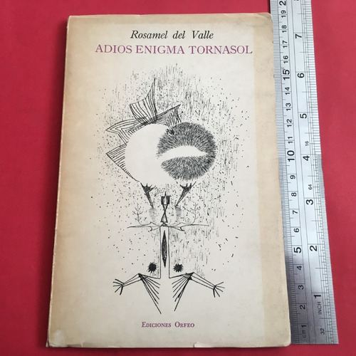 Rosamel Del Valle Adios Enigma Tornasol 1967 Poesía