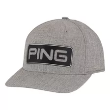 Boné Ping Golf Tour Classic Snapback Hat 2023 - Cinza/preto