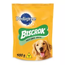 Biscoito Pedigree Biscrok Para Cães Adultos Multi 500g