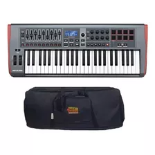 Kit Teclado Teclado Controlador Impulse 49 Novation Com Capa