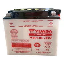 Bateria Moto Yb14l-b2 Cbr1000f/dr750sgsx1100/ls650 - Yuasa
