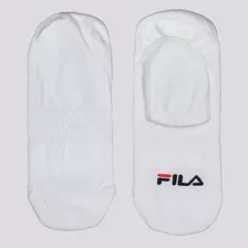 Kit Meia Fila 3 Pares Cano Invisível Branco